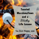 Toasted marshmallows and a life lesson