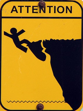 danger sign cliff seyemon comm flickr