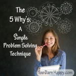 The 5 Why’s: A simple problem-solving technique