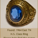 Help find the owner of this 1964 East TN Class Ring