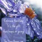 Embrace Hardship: It’s the gift that keeps on giving