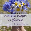 how to be happier